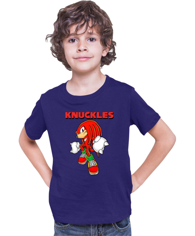 Детска Тениска Sonic The Hedgehog Knuckles 02