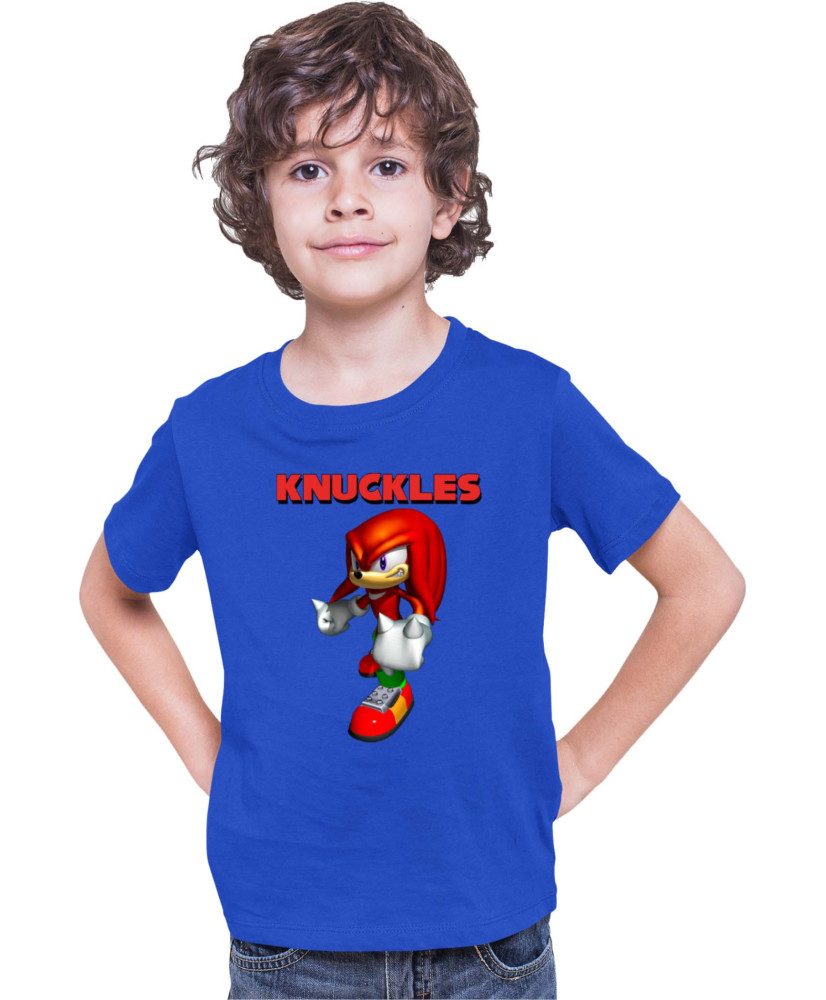 Детска Тениска Sonic The Hedgehog Knuckles 03