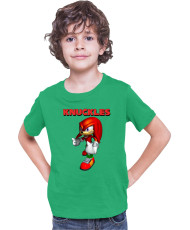 Детска Тениска Sonic The Hedgehog Knuckles 03