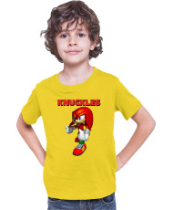 Детска Тениска Sonic The Hedgehog Knuckles 03