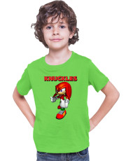 Детска Тениска Sonic The Hedgehog Knuckles 03
