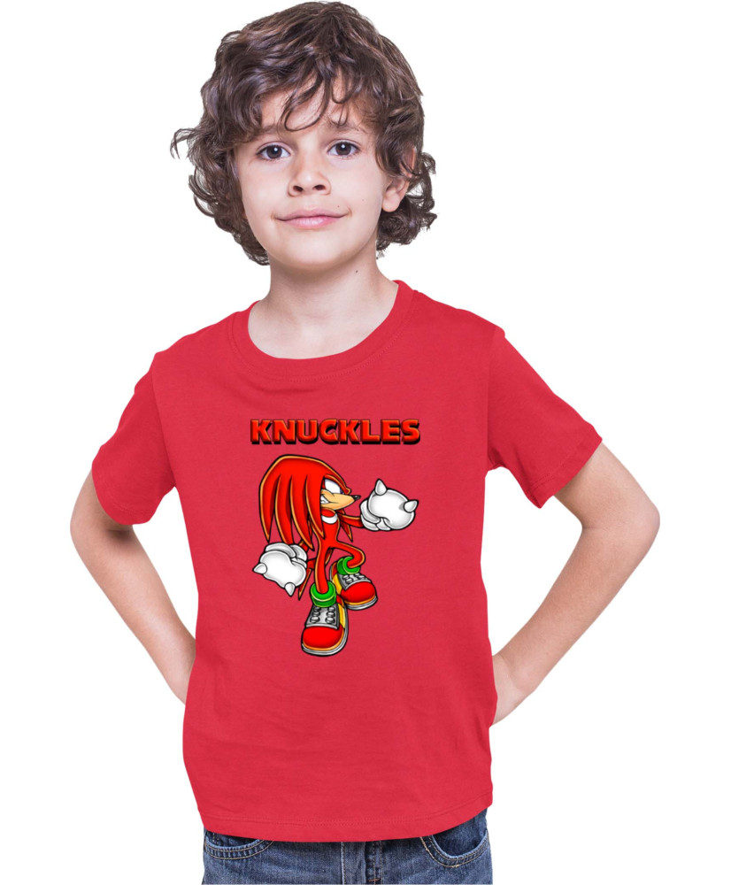 Детска Тениска Sonic The Hedgehog Knuckles 04