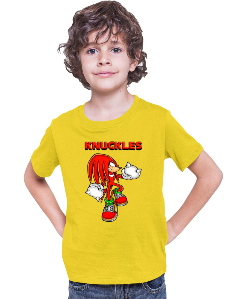 Детска Тениска Sonic The Hedgehog Knuckles 04