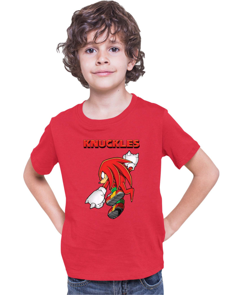 Детска Тениска Sonic The Hedgehog Knuckles 05