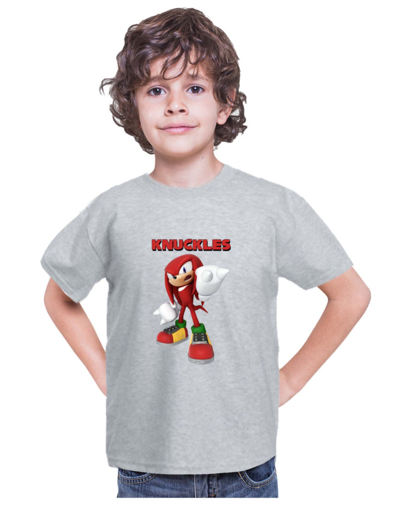 Детска Тениска Sonic The Hedgehog Knuckles 06