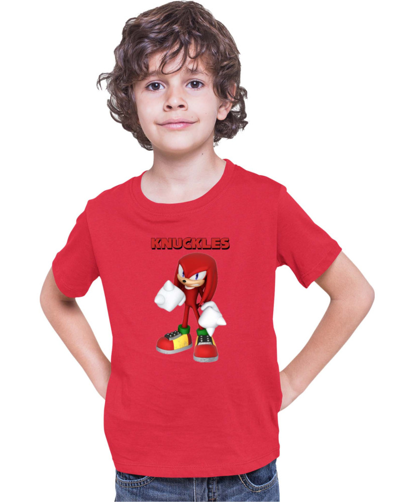 Детска Тениска Sonic The Hedgehog Knuckles 07