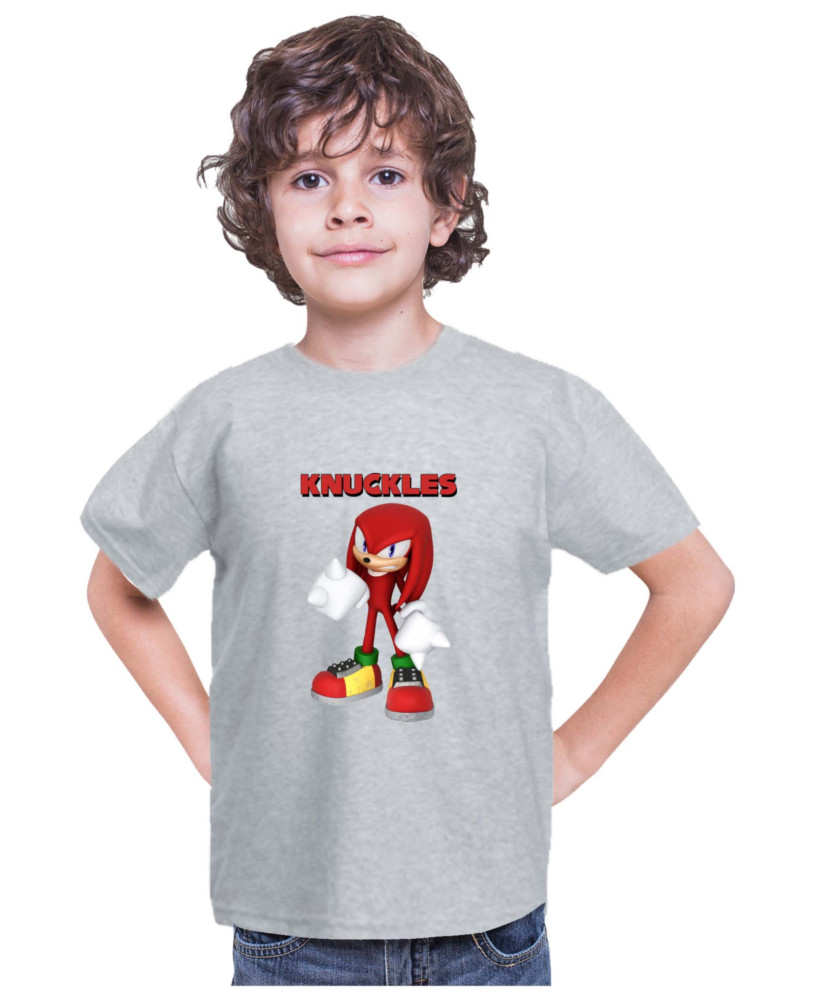 Детска Тениска Sonic The Hedgehog Knuckles 07