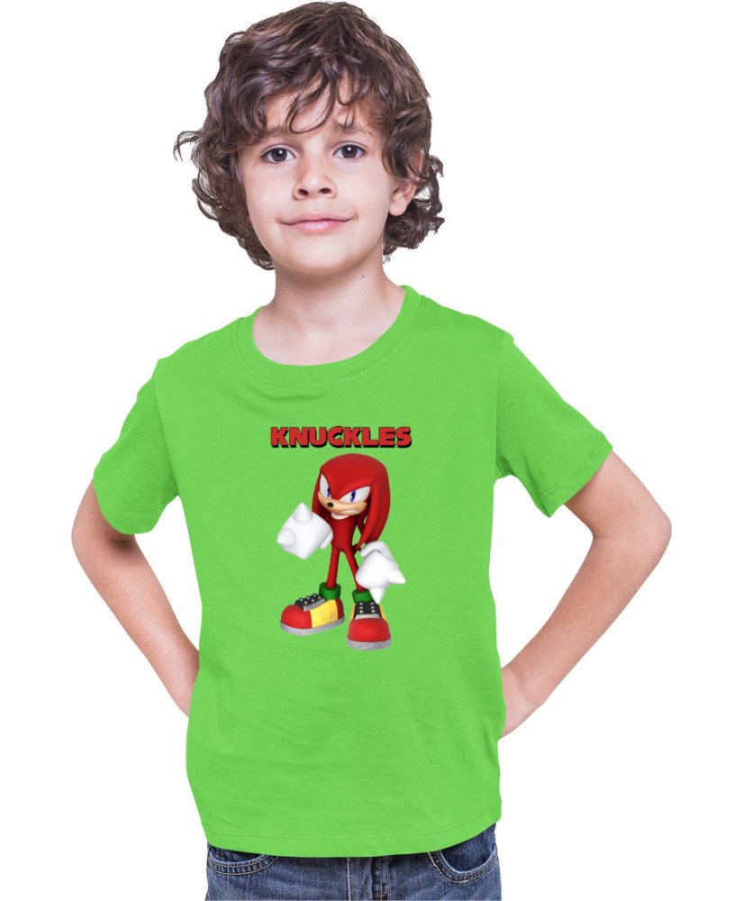 Детска Тениска Sonic The Hedgehog Knuckles 07