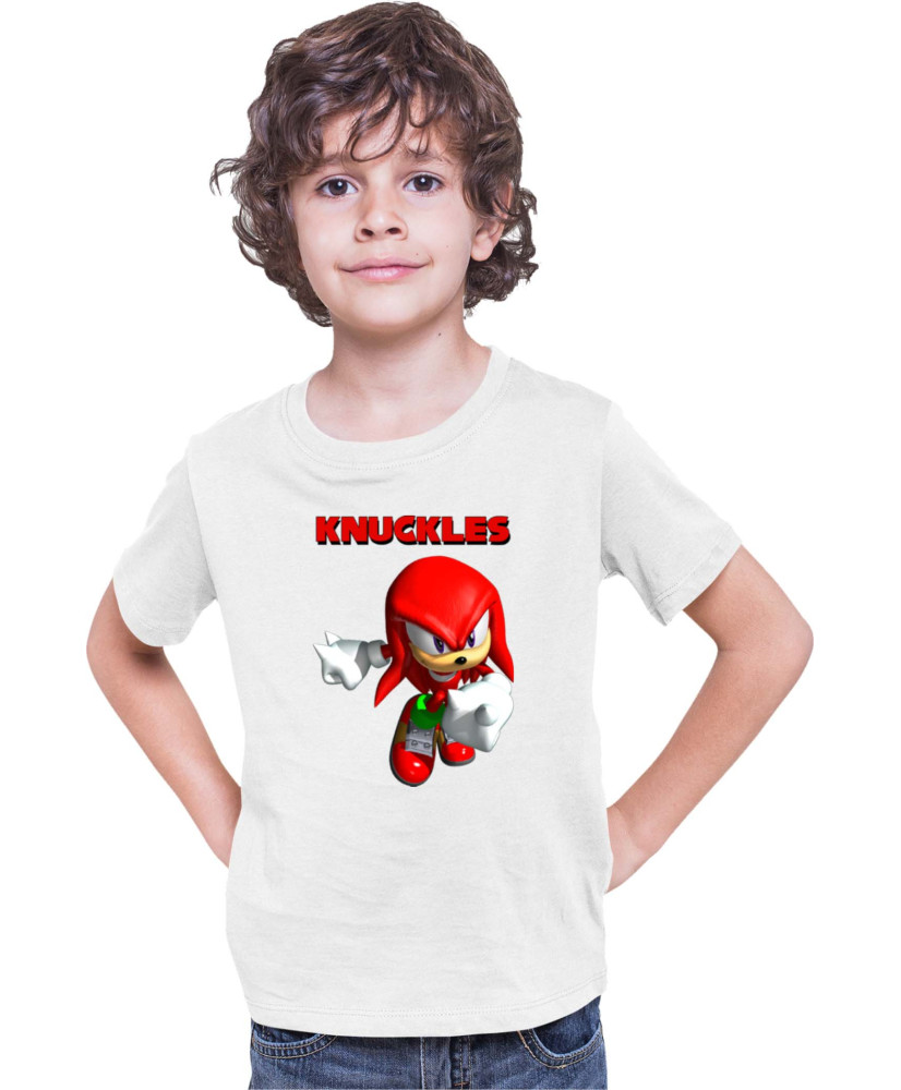 Детска Тениска Sonic The Hedgehog Knuckles 08