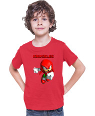 Детска Тениска Sonic The Hedgehog Knuckles 08