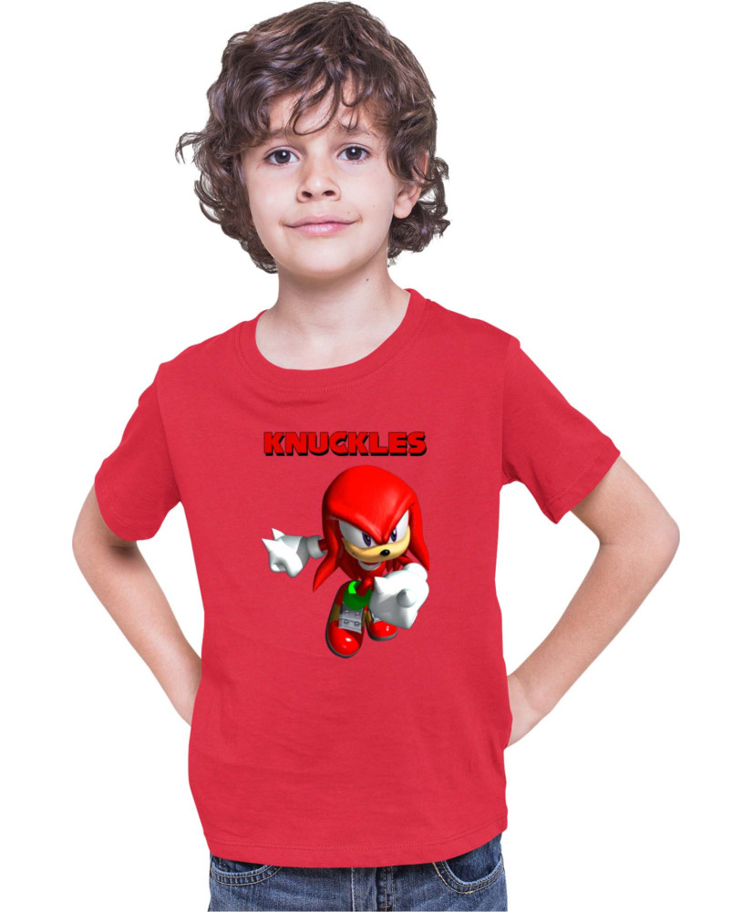 Детска Тениска Sonic The Hedgehog Knuckles 08