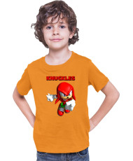 Детска Тениска Sonic The Hedgehog Knuckles 08
