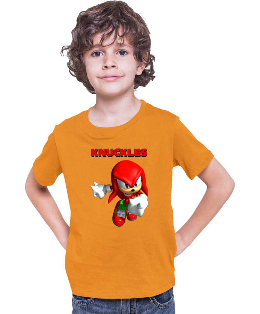 Детска Тениска Sonic The Hedgehog Knuckles 08