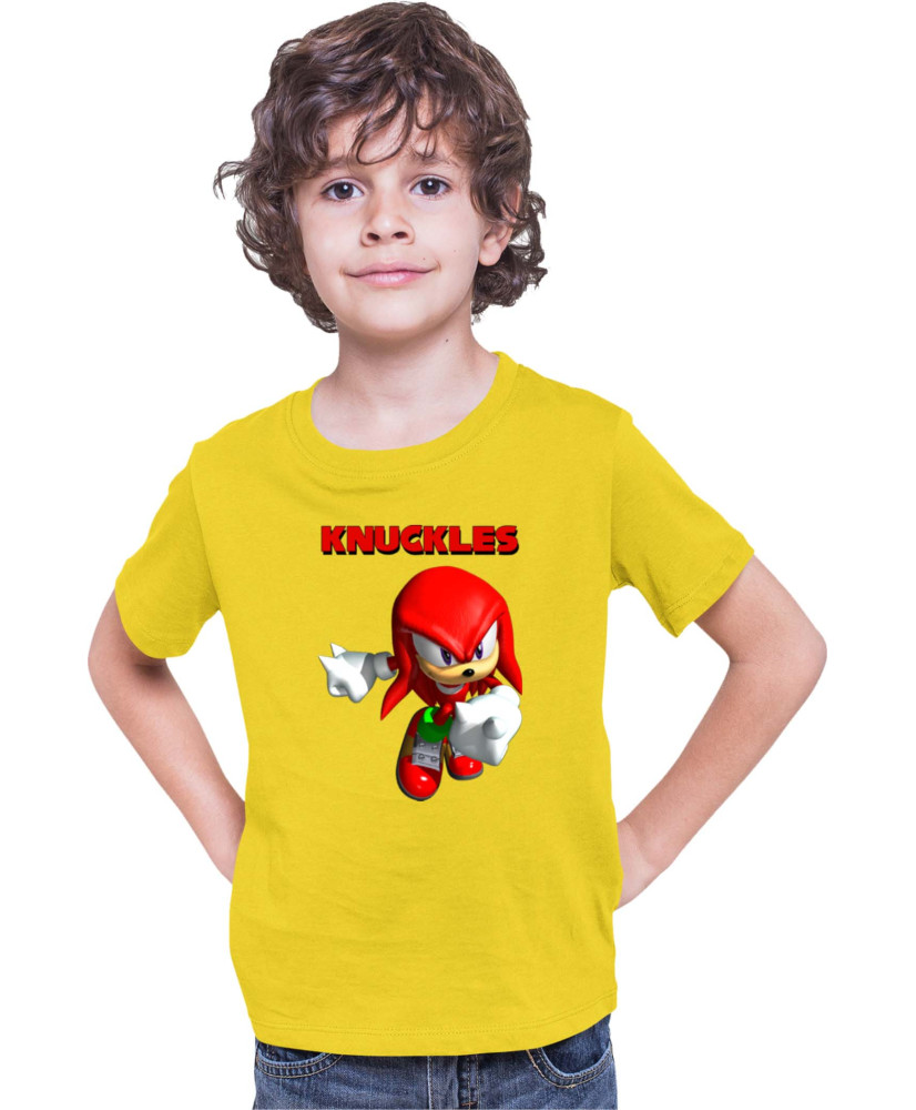 Детска Тениска Sonic The Hedgehog Knuckles 08