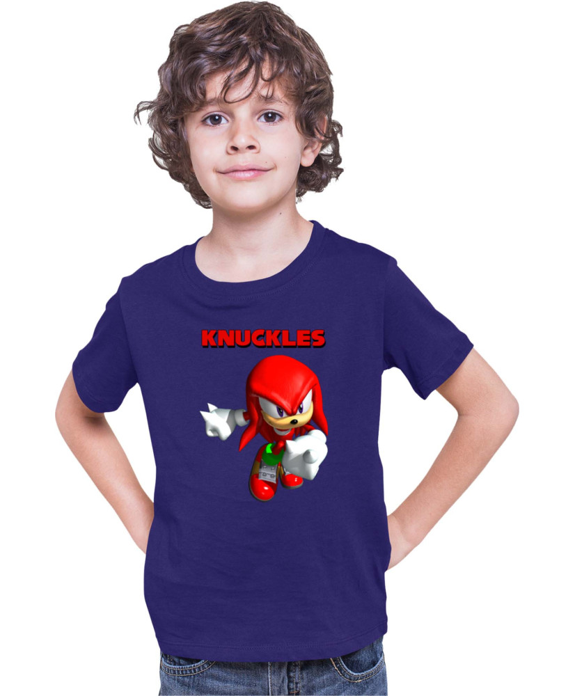 Детска Тениска Sonic The Hedgehog Knuckles 08