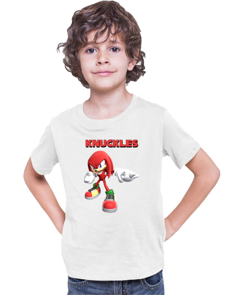 Детска Тениска Sonic The Hedgehog Knuckles 09