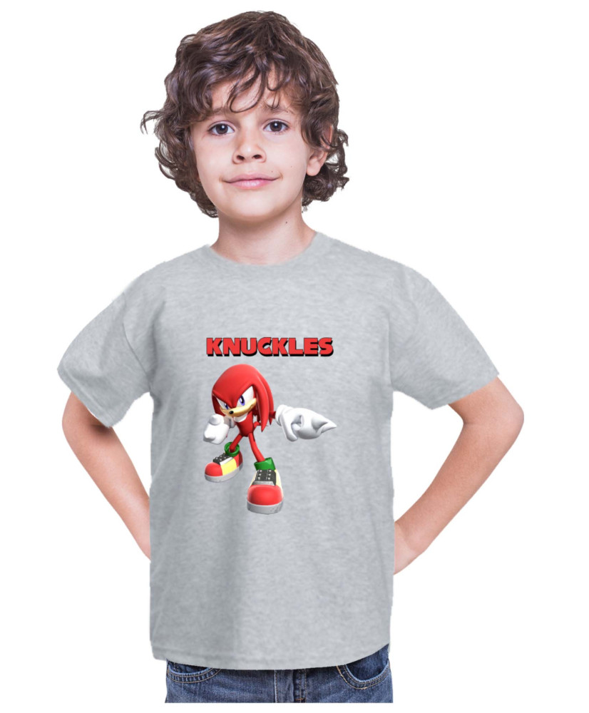 Детска Тениска Sonic The Hedgehog Knuckles 09