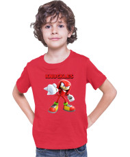 Детска Тениска Sonic The Hedgehog Knuckles 10