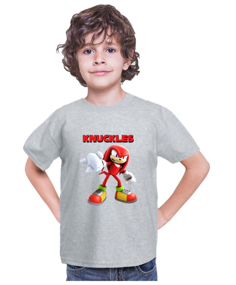 Детска Тениска Sonic The Hedgehog Knuckles 10