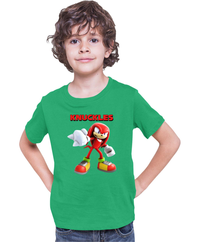 Детска Тениска Sonic The Hedgehog Knuckles 10