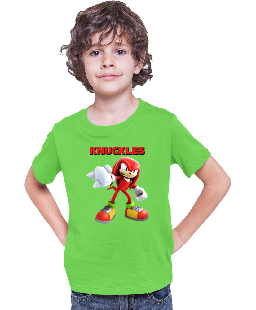 Детска Тениска Sonic The Hedgehog Knuckles 10