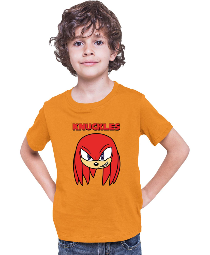 Детска Тениска Sonic The Hedgehog Knuckles Face 01