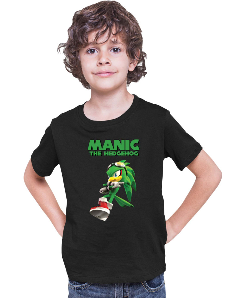 Детска Тениска Sonic The Hedgehog Manic 01
