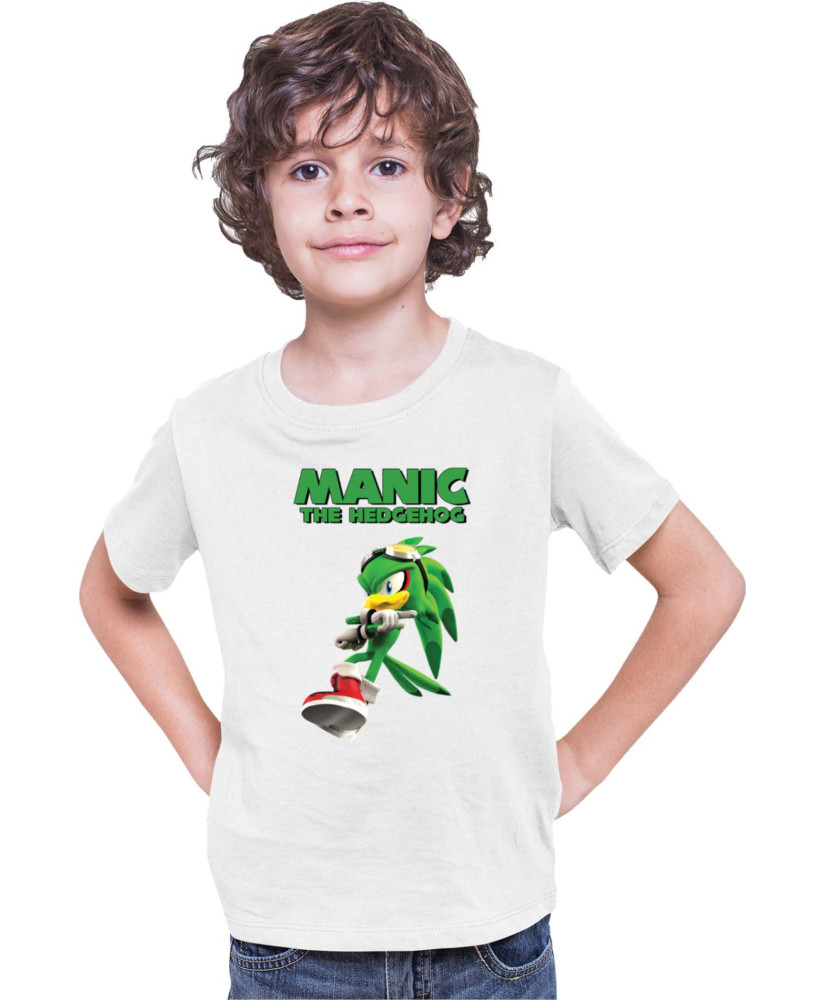 Детска Тениска Sonic The Hedgehog Manic 01