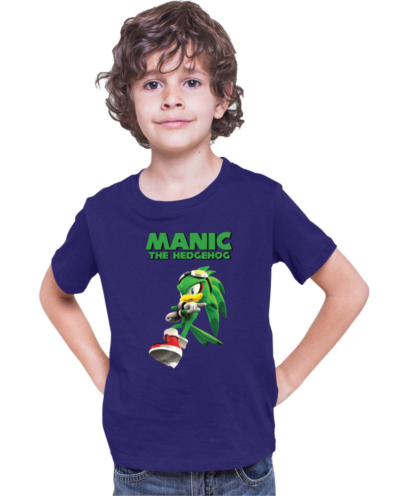 Детска Тениска Sonic The Hedgehog Manic 01