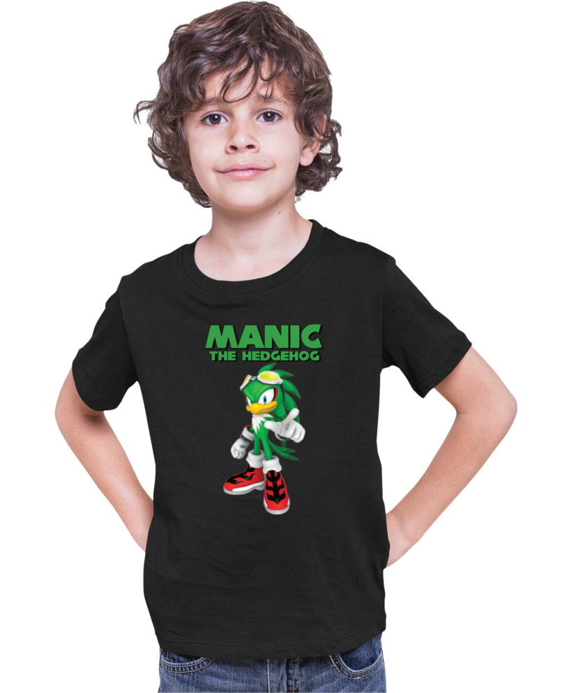 Детска Тениска Sonic The Hedgehog Manic 02