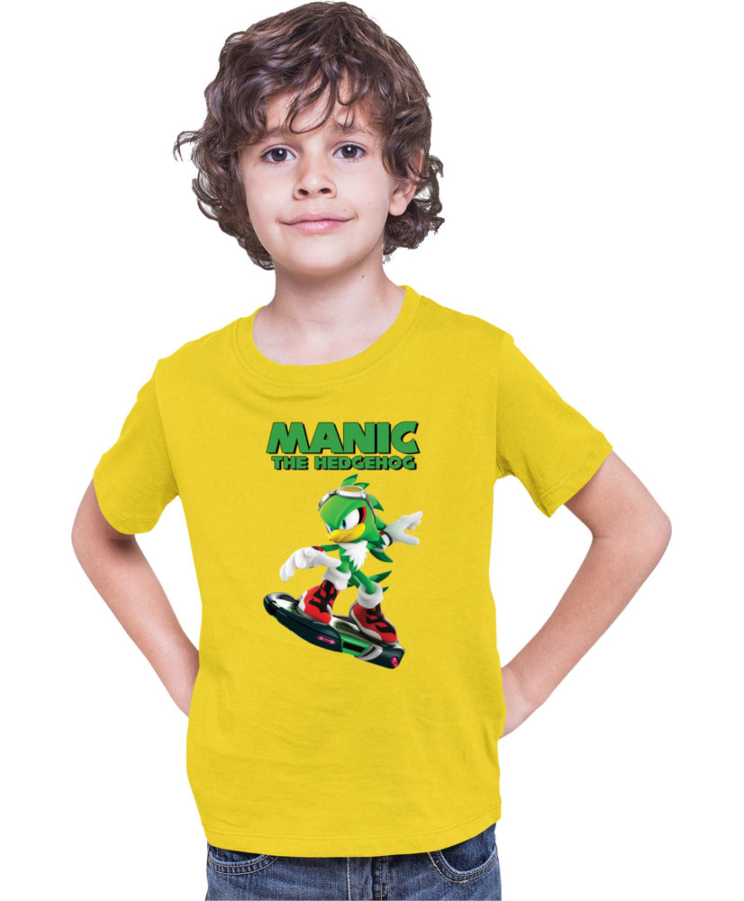Детска Тениска Sonic The Hedgehog Manic 03