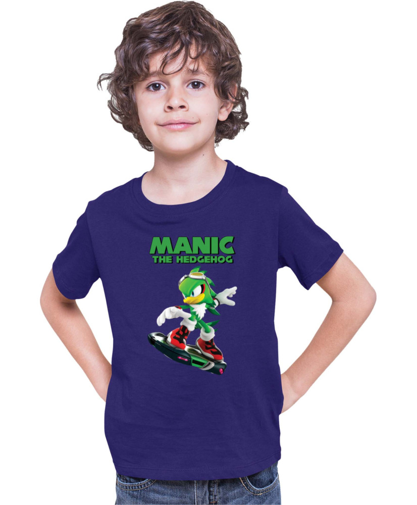Детска Тениска Sonic The Hedgehog Manic 03