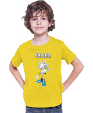 Детска Тениска Sonic The Hedgehog Silver 01