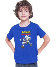 Детска Тениска Sonic The Hedgehog Sonic And Silver