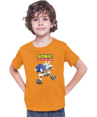 Детска Тениска Sonic The Hedgehog Sonic And Silver