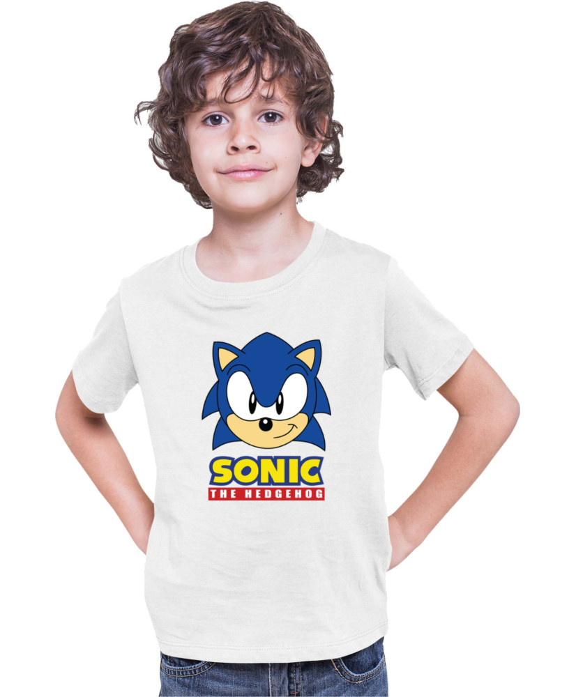 Детска Тениска Sonic The Hedgehog Sonic Face 02