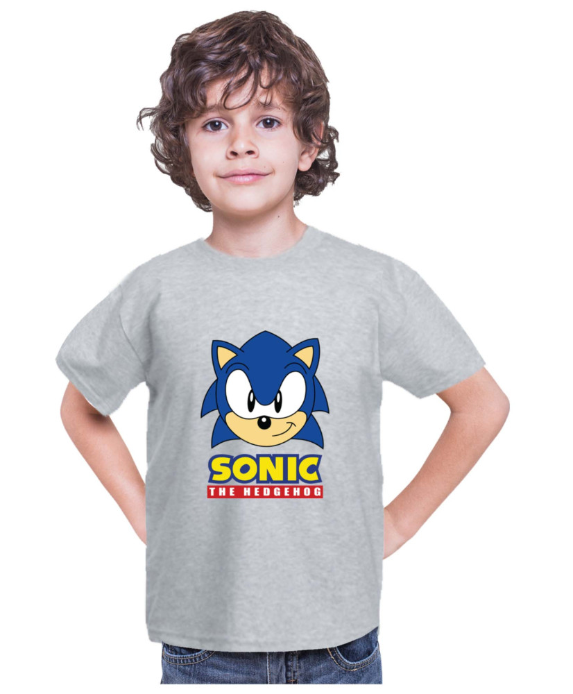 Детска Тениска Sonic The Hedgehog Sonic Face 02