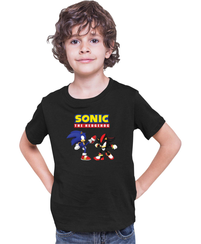 Детска Тениска Sonic The Hedgehog Sonic Vs Shadow
