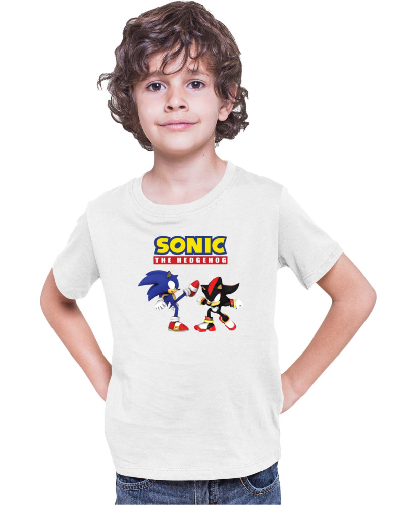 Детска Тениска Sonic The Hedgehog Sonic Vs Shadow