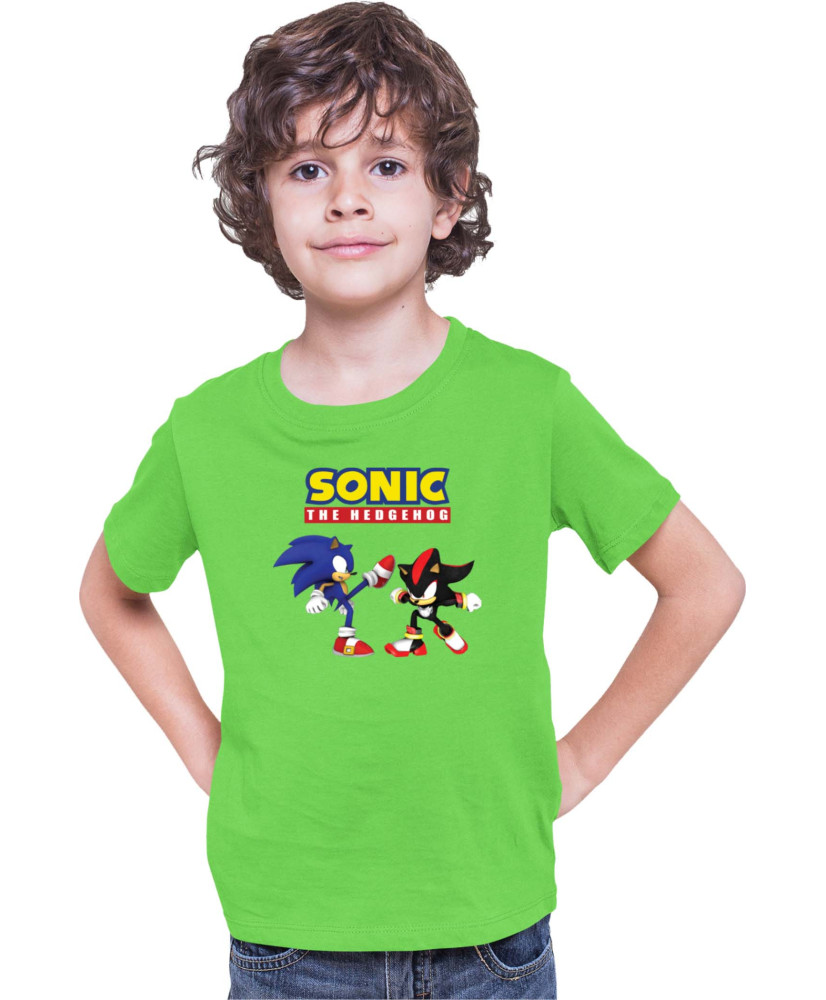 Детска Тениска Sonic The Hedgehog Sonic Vs Shadow