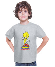 Детска Тениска Sonic The Hedgehog Sonic Yellow 01