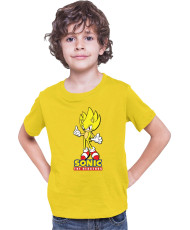 Детска Тениска Sonic The Hedgehog Sonic Yellow 01