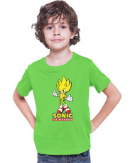 Детска Тениска Sonic The Hedgehog Sonic Yellow 01