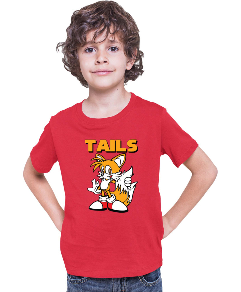 Детска Тениска Sonic The Hedgehog Tails 02