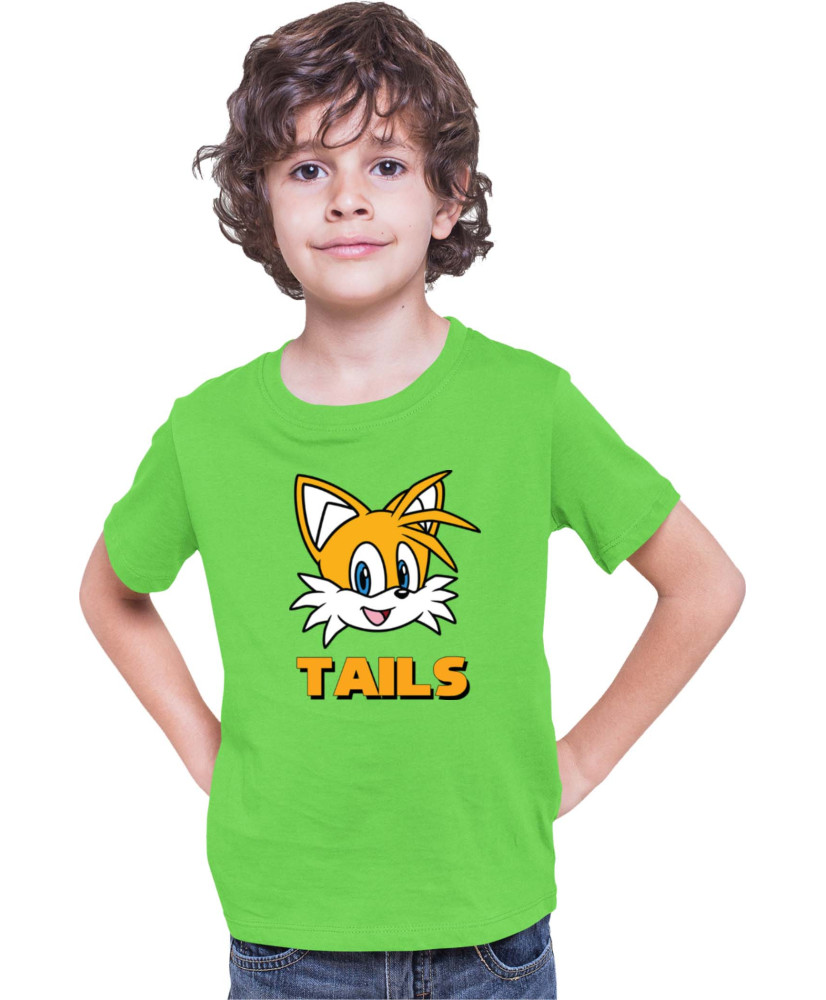 Детска Тениска Sonic The Hedgehog Tails Face 01