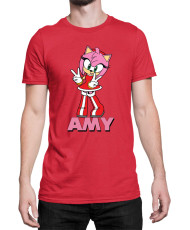 Мъжка Тениска Sonic The Hedgehog Amy 01