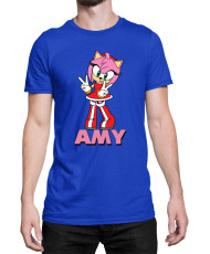 Мъжка Тениска Sonic The Hedgehog Amy 01