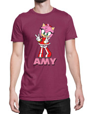 Мъжка Тениска Sonic The Hedgehog Amy 01