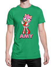 Мъжка Тениска Sonic The Hedgehog Amy 01