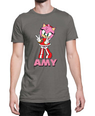Мъжка Тениска Sonic The Hedgehog Amy 01